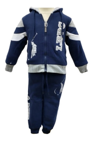 Conjunto De Pants Y Sudadera Para Bebe Long Beach Polo Club