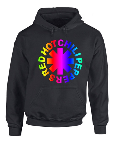 Buzo Red Hot Chili Peppers Arco Iris Holografico Exclusivo