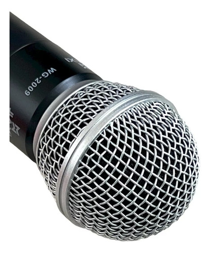 Microfone Sem Fio Duplo Uhf Profissional Karaokê Igrejas