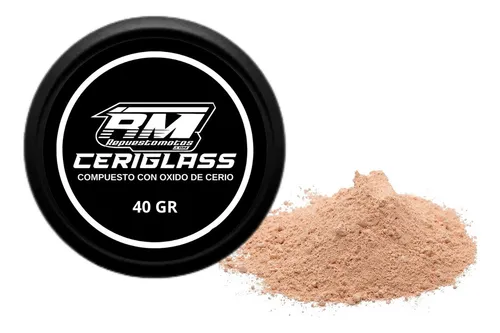 Oxido Cerio 40gr + Shampoo + Paño Microfibra