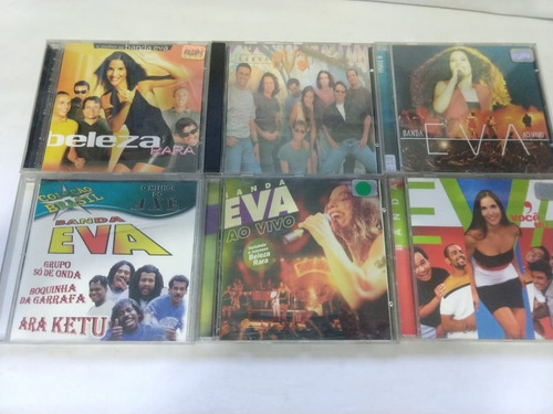 Lote 6 Cds - Banda Eva Ivete Sangalo Rarissimos Bahia