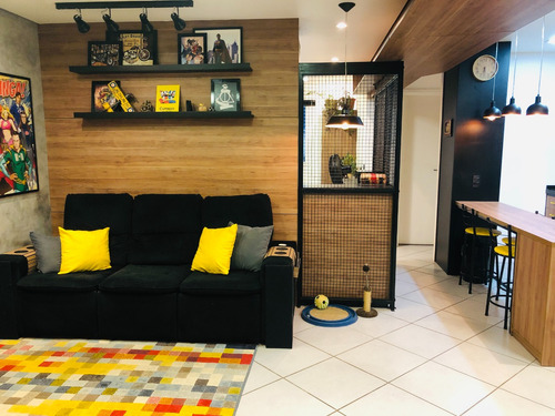Studio No Centro Da Capital, Com 50m², Mobiliado