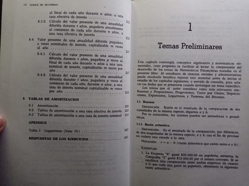 Matemáticas Financieras - Toledano Y Himmelstine (Usado)