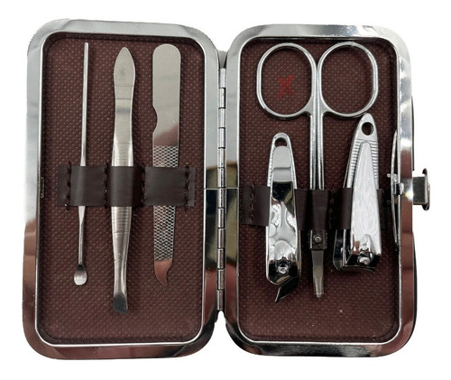 Torno Lima Saca Callos + Set Pedicura Alicate Pies Mano X6p