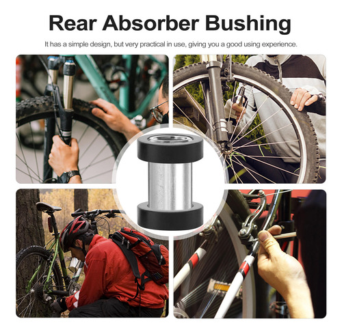 2 Peças De Amortecedores Traseiros De Mountain Bike, Bucha D
