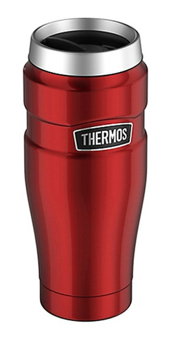 Termo Mug King Acero Inox 470 Ml Rojo - Thermos