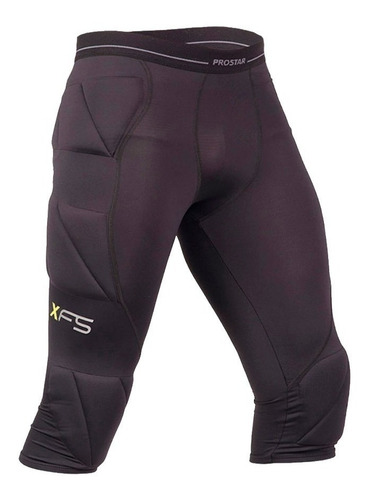 Imagen 2 de 2 de Calza 3/4 Capri Proteccion Compression Arquero Prostar Fivra