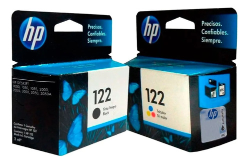 Cartucho Hp 122 Negro Y Tricolor Original Vigentes 