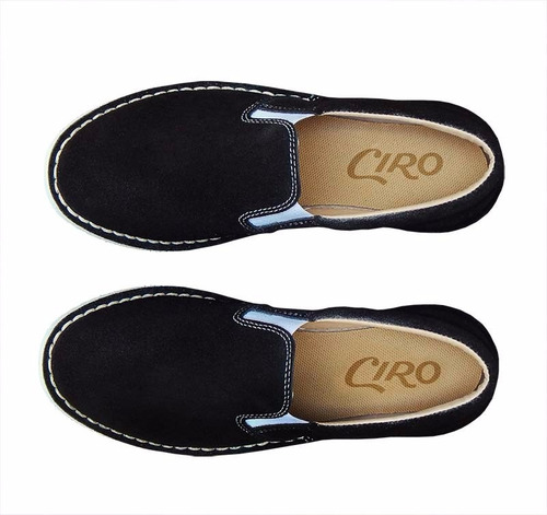 Panchas Cuero Costura Fray Mocho Alpargatas Náuticas Ciro