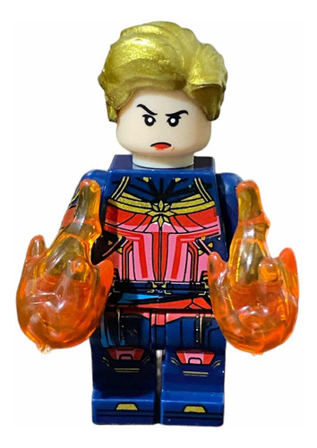 Minifigura Alt Marvel Capitana Marvel