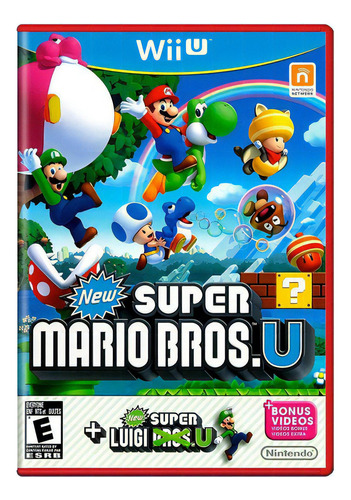 New Super Mario Bros U + New Super Luigi U Wii U Física