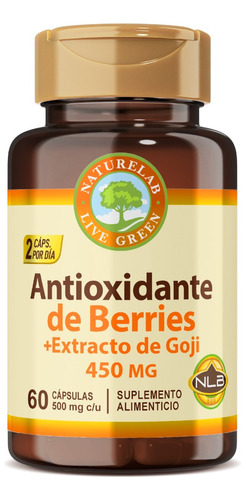 Antioxidante De Berries + Extracto De Goji - Naturelab Sabor Sin sabor