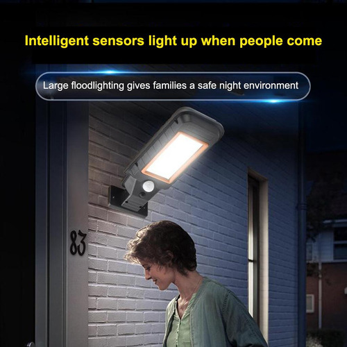 Luces Solares Al Aire Libre Con Luz De Inundación De