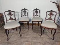 Comprar Antiguas Sillas Petit Francés Luis Xv Comedor $200.000 C\u002Fu