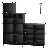 Comprar Organizador De Armario Almacenamiento Cubos 12 Estantes Ropa