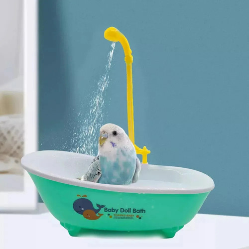 Ducha Automática For Pájaros Y Baño For Loros