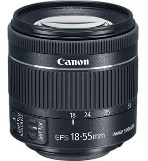 Lente Canon Ef-s 18-55mm F/4-5.6 Is Stm Nuevo + Parasol