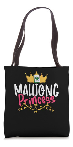 Princesa Mahjong | Juego De Mesa Chino | Bolsa De Tela Jugad