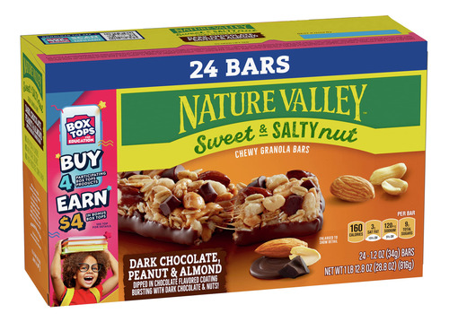 Nature Valley - Barras De Granola Masticables, Chocolate Neg