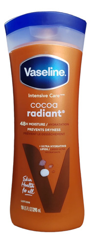 Vaseline Locion Cuidados Intensivos Cacao Radiante 295gr