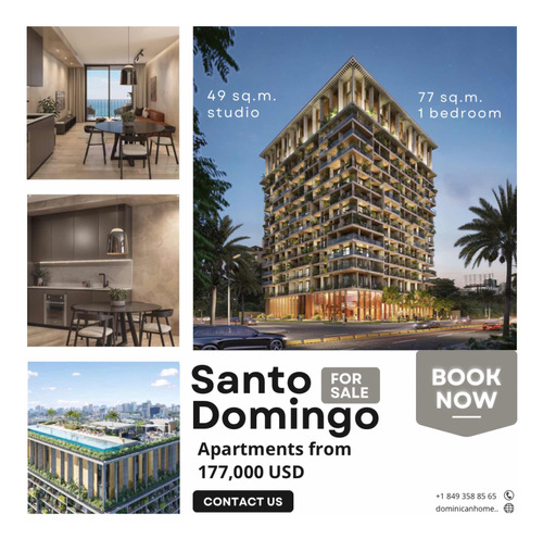 Apartamentos Desde 177,000usd Santo Domingo Dominican