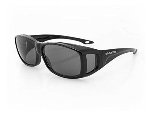 Gafas Motos Gafas De Sol Bobster Condor 2 Otg, Montura Negra