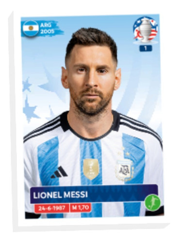 Lionel Messi Copa America Usa 2024 Arg19 Panini