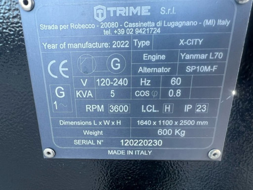 Torre De Iluminacion Trime Diesel 320w 4 Reflectores 1f #19