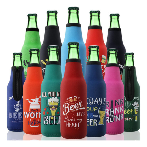 Funda Aislante Para Botellas De Cerveza Perthlin Summer Con