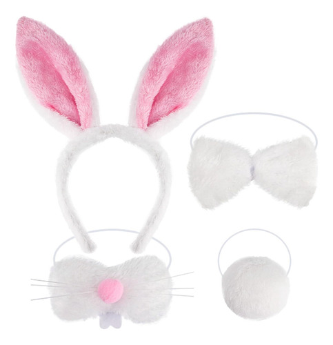 Set De Accesorios Para El Pelo Con Orejas De Conejo,contiene