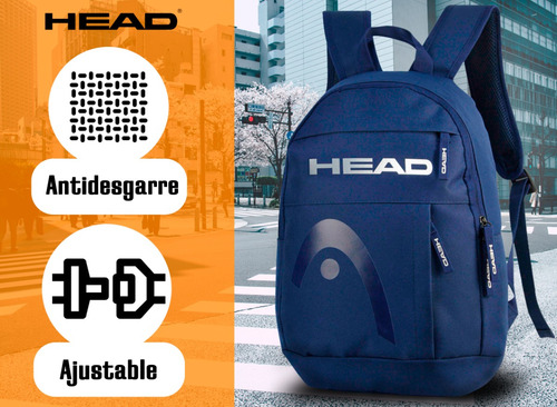 Mochila Head Original Notebook Urbana Deportiva Reforzada