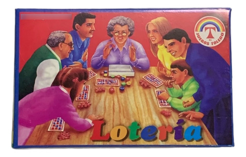 Bingo Lotería Juego Mesa Familia Diversión