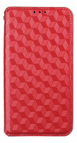 Funda Magnética De Piel Tipo Cartera For Samsung Con Funció