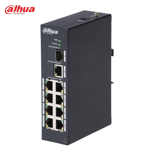 Imagen 4 de 9 de Switch Poe 8 Puertos +2 Gigabit Camaras Pfs3110-8et96 Dahua