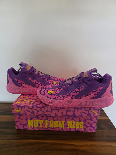 Tenis Puma Hoops X Tortugas Ninja Mb.03 Lo Krang Talla 29cm (Usado)