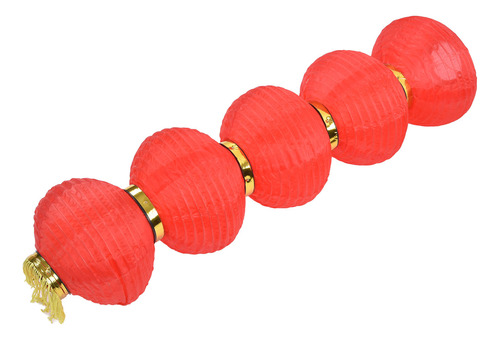 Linterna Solar De Tela, 10 Pulgadas, 5 Cuerdas, Led, Imperme