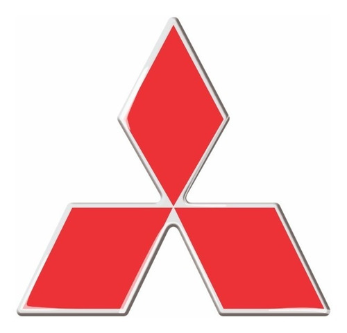 Adesivo Capo Mitsubishi Eclipse - 5x5cms Resinado Cor padrão