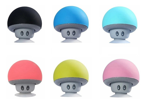 Bocinas Bluetooth De Hongo Bluetooth Color