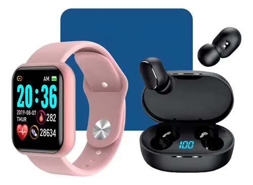 Relógio Smart Digital Inteligente Masculino / Feminino Connect Ec...