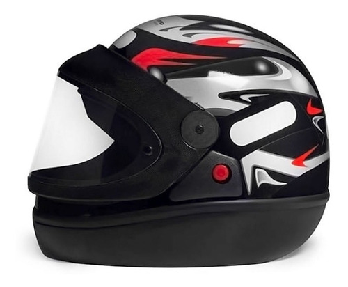 Imagem 2 de 4 de Capacete para moto integral San Marino Grafic preto tamanho 58