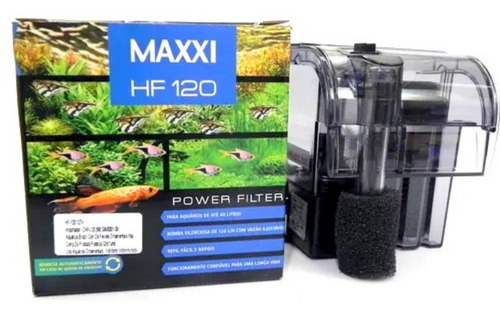Filtro Maxxi Power Hf-120 120l/h 110v Para Aquários De 30l