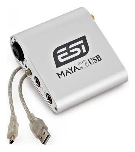 Esi Maya22usb Placa De Audio 2 Input/2 Output-usb 2.0