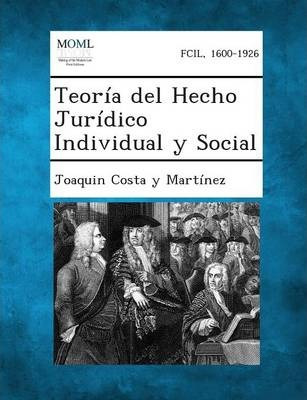 Libro Teoria Del Hecho Juridico Individual Y Social - Joa...