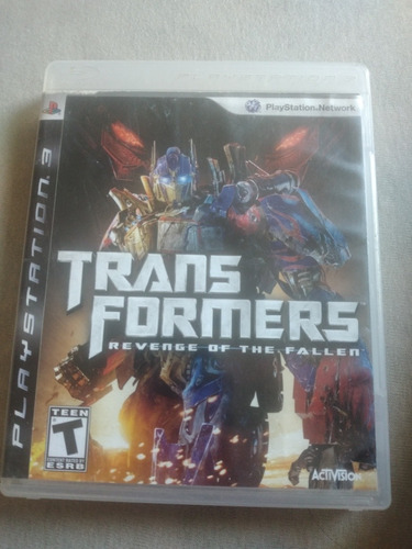 Transformers Revenge Of The Fallen Playstation 3 Completo 