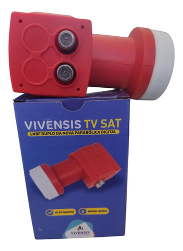 Kit Com 3 Lnb Duplo + 4 Lnb Simples Universal - Banda Ku Hd