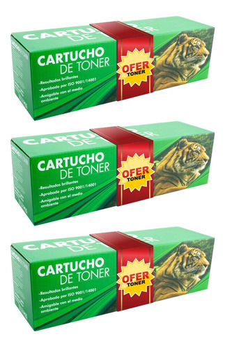 3 Pza Cartucho 120 Compatible Con D1550