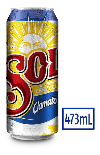Cerveza Sol Clamato RTD lata 473 mL