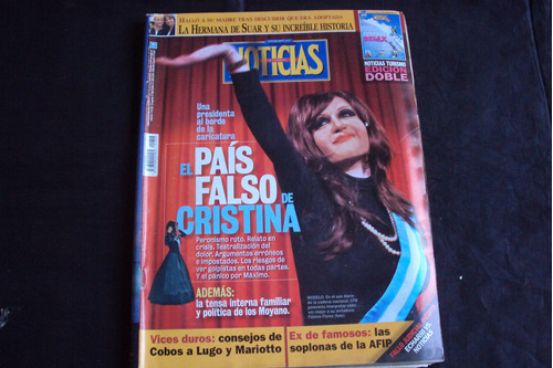 Revista Noticias (30/6/2012) Tapa Fatima Florez Como Cristin