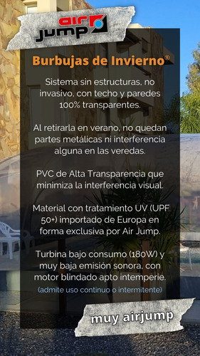 Imagen 4 de 8 de Cerramiento Para Piscinas Burbuja De Invierno