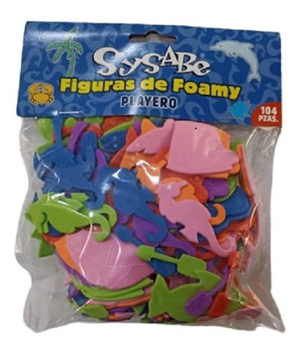 Figuras De Foami Playero Sysabe 